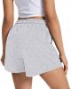 Women's Sweat Shorts Comfy Lounge Running Shorts Gym Summer Casual High Waisted Athletic Shorts with Pockets