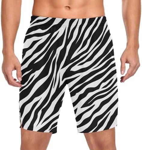 Men's 2 in 1 Workout Running Shorts, Gym Athletic Shorts for Men Lightweight Training with Pockets and Towel Loop