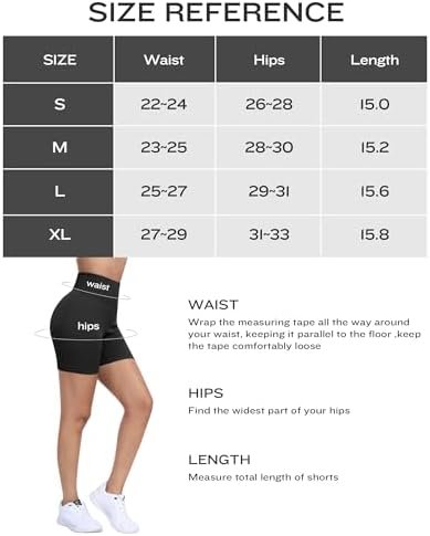 Workout Shorts Womens, Ribbed Seamless Shorts High Waist Gym Spandex Shorts