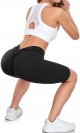 V Back Shorts Leggings for Women with Pockets Lifting Workout Booty Gym Short Leggings