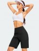 Women's 9" Long Shorts with Pockets High Waisted Knee Length Shorts for Women Workout Athletic Casual