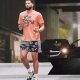 Mens Paisley Shorts Mesh Graphic Print Retro Casual Shorts Athletic Gym Basketball Running Short Pants