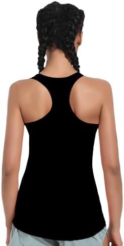 Women's Racerback Tank Tops Workout Tops for Women Running Yoga Tank Tops for Women Athletic Gym Clothes