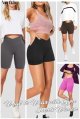 Gym Shorts Women 3"/ 9" Crossover Shorts High Waisted Spandex Workout Yoga Volleyball Booty Shorts with Pockets