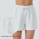 Women's Drawstring Sweat Shorts High Waisted Summer Workout Lounge Shorts with Pockets