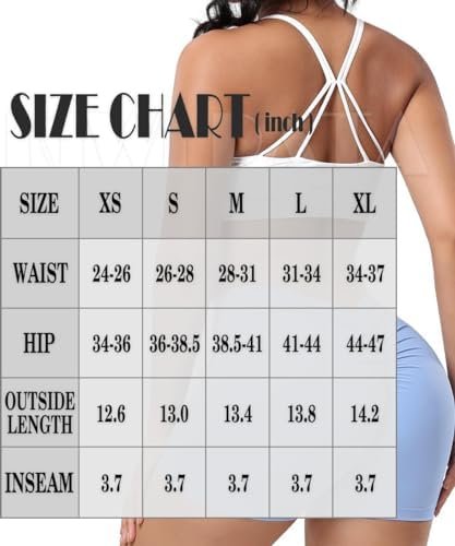 Workout Scrunch Shorts Women V Back Gym Shorts Butt Lifting Shorts Seamless