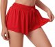 Athletic Shorts for Women Running Tennis Sports Shorts 2-in-1 Double Layer Quick-Drying Comfy Shorts Skort