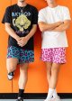 Men's Casual Graphic Shorts Leopard Print Drawstring Running Gym Lightweight Athletic Shorts