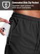 Men's Gym Shorts with Liner - 5" Lightweight Running Shorts Mesh Workout Athletic Shorts with 5 Pockets