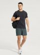 Men's 2 in 1Running Shorts 5"/7" Quick Dry Workout Athletic Gym Shorts with Zipper Pockets